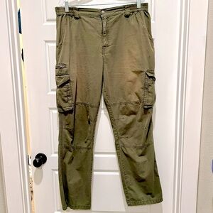 Mens Cotton Cargo Pants - 38x32